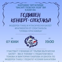 Плакат: Модерен танц и класически балет