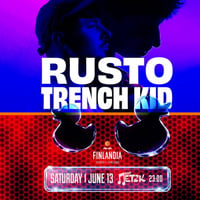 Плакат: RUSTO x TRENCH KID - Бар Петък - 13.06.2026