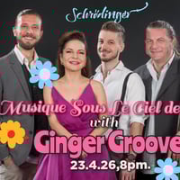 Плакат: GINGER GROOVE 🌺 Musique Sous Le Ciel de Paris