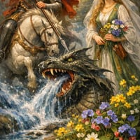 Плакат: ЕТНО ГРУПА "ГЕРГЬОВДЕНСКИ ВЕНЕЦ" --- РЕБЪЛС КЛУБ