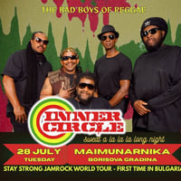 Плакат: INNER CIRCLE - THE BAD BOYS OF REGGAE - 28.07 | НА ЖИВО В MAIMUNARNIKA