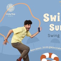 Плакат: Swinging Summer Vol.2 | Swing Dance Party | Kino Cabana