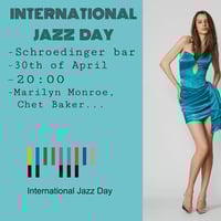 Плакат: International Jazz Day with Angelie