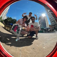 Плакат: Graffiti com gringos: импресии от street art сцената в Бразилия