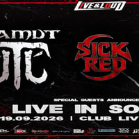 Плакат: MAMUT (MK) + SICKRED + SULLEN BUT STRAIGHT live in Live & Loud, Sofia
