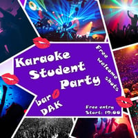 Плакат: Karaoke Student Party