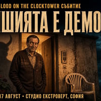 Плакат: Комшията е демон | Blood on the Clocktower