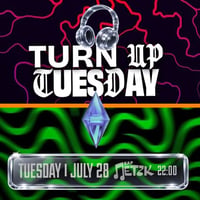 Плакат: TURN UP TUESDAY - Бар Петък - 28.07.2026