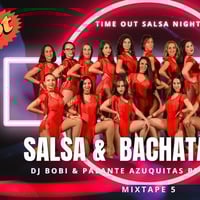 Плакат: Time Out Salsa night & Palante Azuquitas by Eva & DJ BOBI at *mixtape5* | 28.04 | 21:30