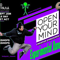 Плакат: OPEN YOUR MIND - Experimental Dance Festival