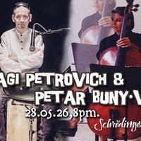 Плакат: 🎻Magi Petrovich & Buny Verse 🛸 Konzert for Cello & Handpan