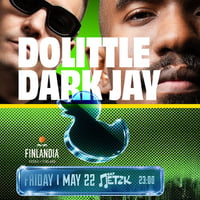 Плакат: DOLITTLE x DARK JAY - Бар Петък - 22.05.2026