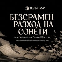 Плакат: ШКОЛИ НОКС: Безсрамен разход на сонети - представяне на любителска трупа към Театър Нокс