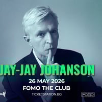 Плакат: Jay-Jay Johanson Live | Sofia | 26.05 @ FOMO the club