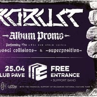 Плакат: ROBUST «Album Promo» | club PAVE (25.04 Sofia)