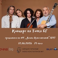 Плакат: Концерт на Точка БГ