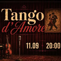 Плакат: Tango d’Amore – музикална среща между Южна и Северна Америка @ HOM’s, 11.09