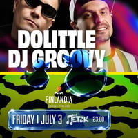 Плакат: DOLITTLE x DJ GROOVY - Бар Петък - 03.07.2026