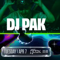 Плакат: DJ PAK - Бар Петък - 07.04.2026