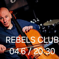 Плакат: БОЯН ЦОНЕВ --- ДЖАЗ И КЛАСИКА --- 04.6.2026 / 20:30 --- REBELS BAR & FOOD