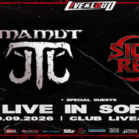 Плакат: MAMUT (MK) + SICKRED + TBA live in Live & Loud, Sofia