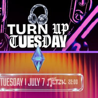 Плакат: TURN UP TUESDAY - Бар Петък - 07.07.2026