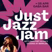 Плакат: Just Jazz Jam #18 Sofia at Gaba bar