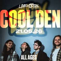 Плакат: COOL DEN ALL AGES LIVE - Бар Петък - 21.05.2026