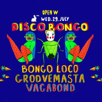 Плакат: Open W: Disco Bongo
