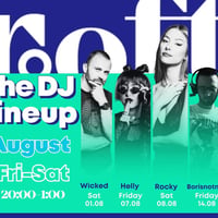 Плакат: Weekend Grooves on the Rooftop: August Edition 🥥
