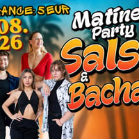 Плакат: MATINEE PARTY – Salsa & Bachata | SP Show Edition - 11 August 2026 - Kino Cabana