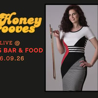 Плакат: THE HONEY GROOVES --- 26.09 --- 21:00 --- REBELS CLUB