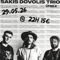 Плакат: Sakis Dovolis Trio(GR) @ Patches Blues Bar