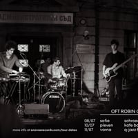 Плакат: Oft Robin on Tour / Турне в България