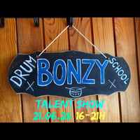 Плакат: Bonzy’s Drum School Talent Show @ Patches Blues Bar