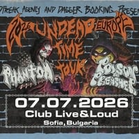 Плакат: PHANTOM (MX) + POISON THE PREACHER (CO) live @ Live & Loud, Sofia, BG
