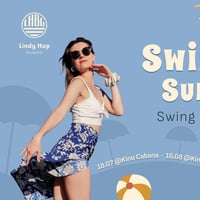 Плакат: Swinging Summer Vol.1 | Swing Dance Party | Kino Cabana