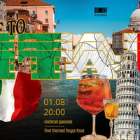 Плакат: Vibe Passport: Off To Italy! /@ Gramophone Garden/