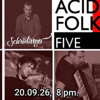 Плакат: ACID FOLK presents 'Змейова Невеста'