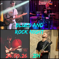 Плакат: Blues & Rock Night @ Patches Blues Bar