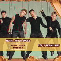 Плакат: It’s Gonna Be May - Music, Art & Books Trivia 12/05