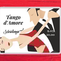 Плакат: Tango d'Amore - Tango and Swing @ Schroedinger, 09.05