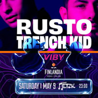 Плакат: RUSTO x TRENCH KID - Бар Петък - 09.05.2026