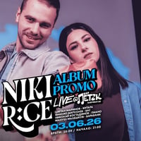 Плакат: NIKI R:CE ALBUM PROMO LIVE - Бар Петък - 03.06.2026