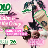 Плакат: 19.06 YOLO the party: Embrace the cringe | Club Season Closing | FRIDAY @FOMO the club