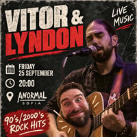 Плакат: Vitor & Lyndon