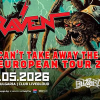 Плакат: RAVEN + BLIZZARD + TROTYL live in Sofia