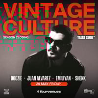 Плакат: SEASON CLOSING w/ VINTAGE CULTURE