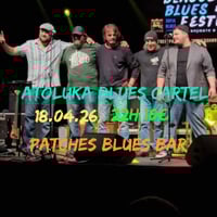 Плакат: Atoluka Blues Cartel @ Patches Blues Bar