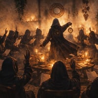 Плакат: Blood on the Clocktower | Социална игра на лъжи и предателства